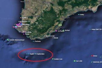 Українські буксири підпливли до Криму, де мають забрати затримані кораблі: карта