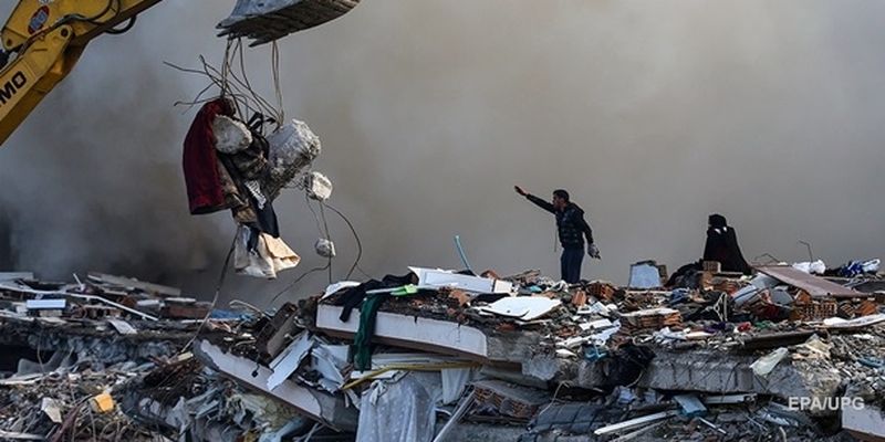 Число загиблих під час землетрусу в Туреччині зросло