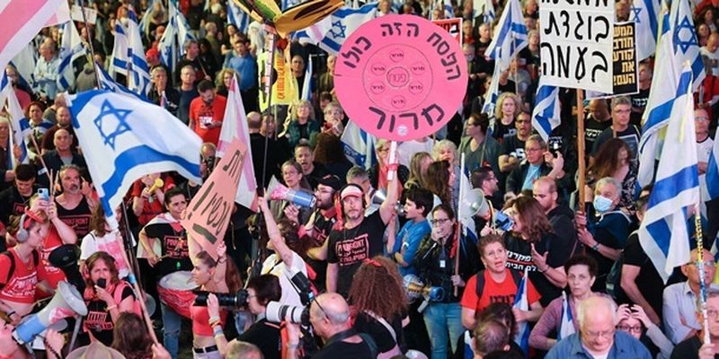 В Ізраїлі відбулися багатотисячні протести