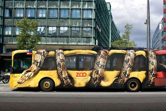 Креативная реклама на автобусах: ТОП-5 удачных примеров