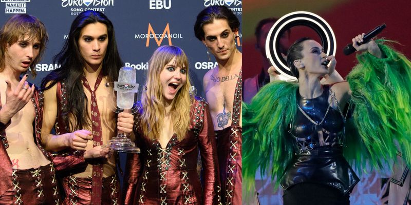 Победители "Евровидения-2021" Måneskin отрываются в Москве под украинскую песню "Шум" Go_A