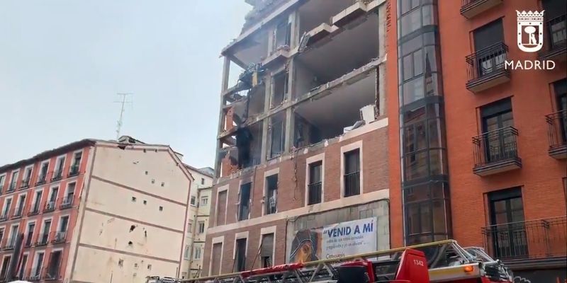 В доме жили священники: появились новые данные о смертельном взрыве в Мадриде