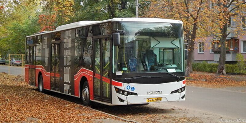 В Киеве в качестве городского транспорта появятся турецкие автобусы Isuzu