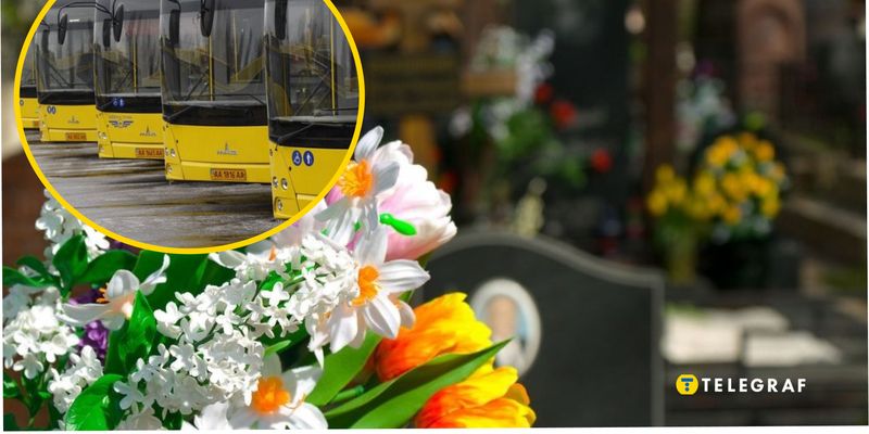 У поминальні дні в Києві запускають додатковий транспорт на кладовища
