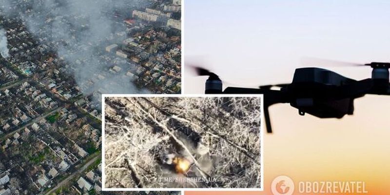 Работают "Шершни": украинские аэроразведчики провели оккупантам досрочную "демобилизацию" под Бахмутом. Видео