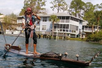 Двійник персонажу Джонні Деппа з "Піратів Карибського моря" потонув у затоці