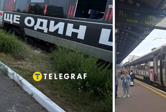 Від обстрілу у Києві постраждав незвичний поїзд: що у ньому особливого