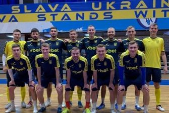 Сборная Украины сыграет в Косово матч отбора ЧМ-2024 по футзалу