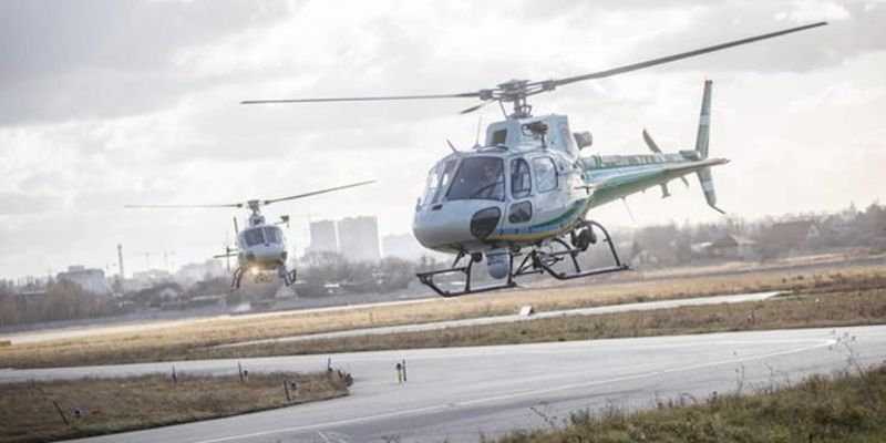 Украина получила вертолеты на границу с Беларусью