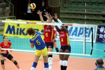 Сборная Украины проиграла бельгийкам на старте чемпионата Европы по волейболу