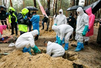 Завершена эксгумация тел на месте массового захоронения в Изюме: найдены новые могилы