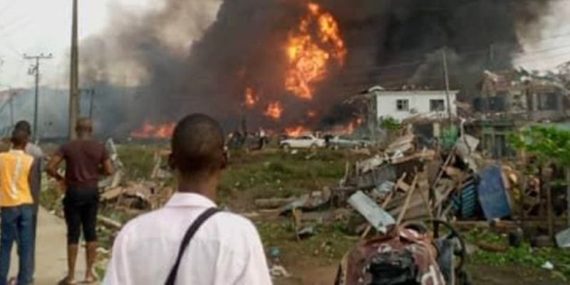 В Нигерии прогремел мощный взрыв: разрушено более сотни домов