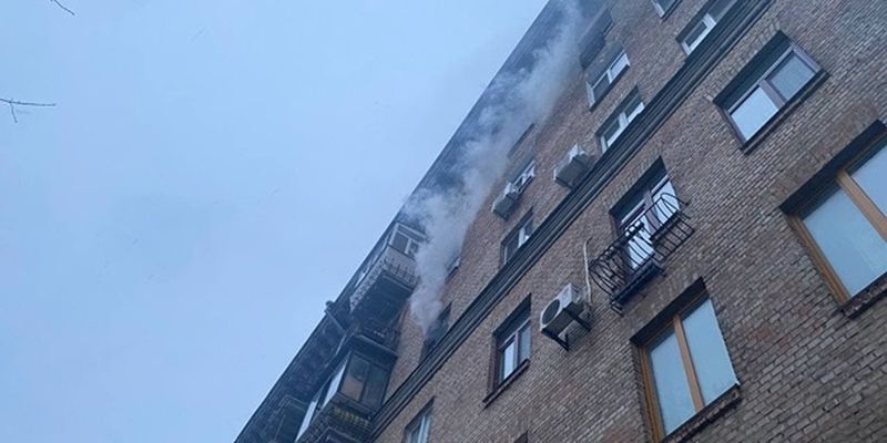 В Киеве произошло два смертельных пожара в многоэтажках