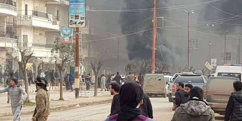В сирийском Африне взорвалась машина, 11 погибших, еще 35 - ранены