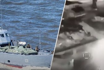 Пытались высадиться ночью: ВСУ точными ударами уничтожили катера оккупантов