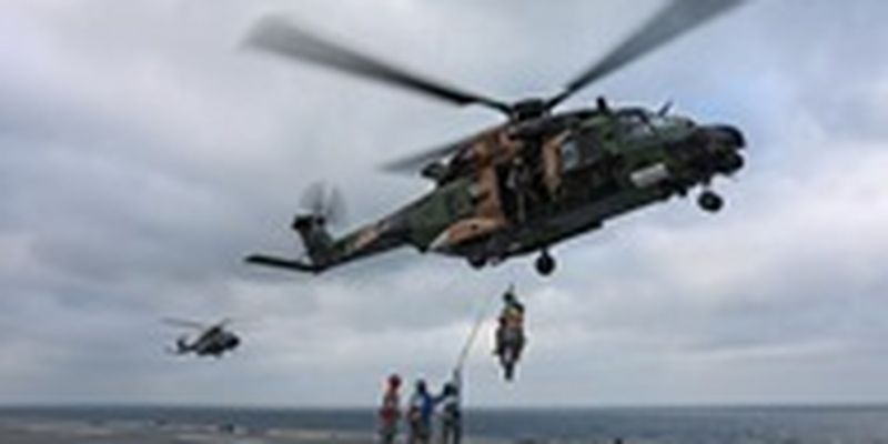 В Австралии потерпел крушение военный вертолет