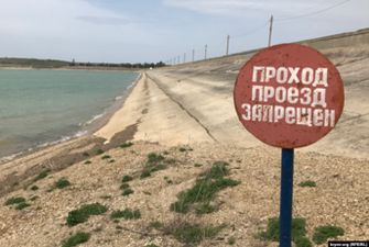 И это только начало: в оккупированном Крыму резко начало высыхать крупное водохранилище, фото