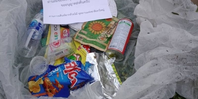 Тайский нацпарк будет возвращать туристам мусор