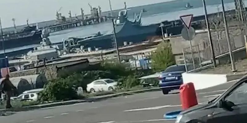 Агенты "Атеш" разведали военно-морскую базу ЧФ в Новороссийске и намекнули на "бавовну". Фото