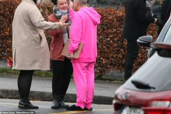 Шинейд О’Коннор пришла на похороны сына в розовом спортивном костюме