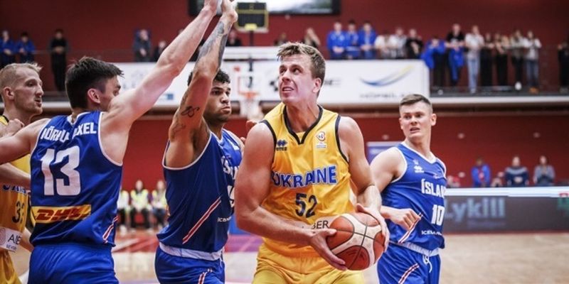 Сборная Украины по баскетболу назвала состав на матчи против Нидерландов и Исландии