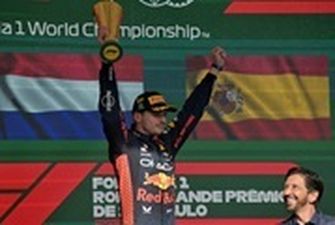 Формула-1: Ферстаппен уверенно победил в Бразилии