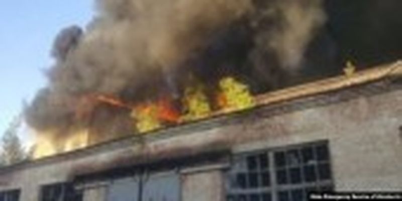 У Львові сталася пожежа на території колишнього ЛАЗу