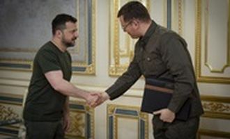 Зеленский встретился с министром обороны Литвы