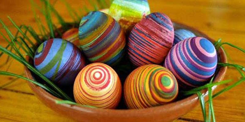 Топ-способів фарбування яєць до Великодня: просто і красиво