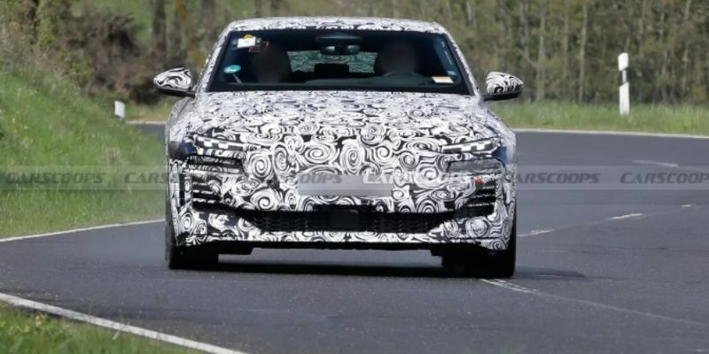 Audi тестирует на Нюрбургринге электрический RS6 E-Tron
