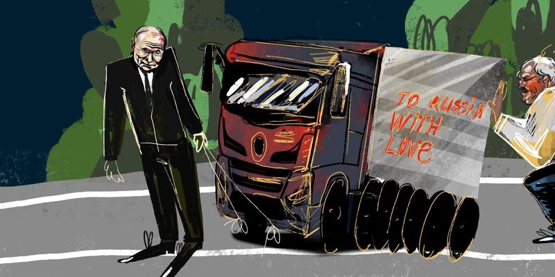 Как европейские грузовики в обход санкций через Беларусь попадают в Россию. Расследование