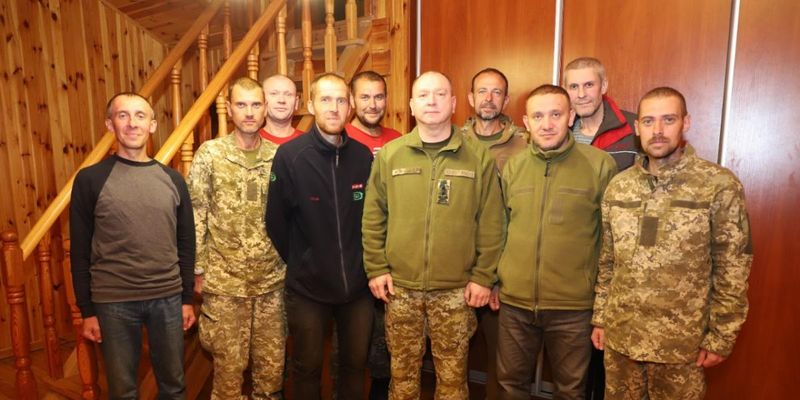 Освобожденные из плена, украинские пограничники в тяжелом состоянии - ГПСУ
