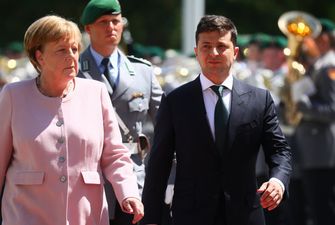 Меркель тремтіла, як осиковий лист перед Зеленським: конфуз потрапив на відео