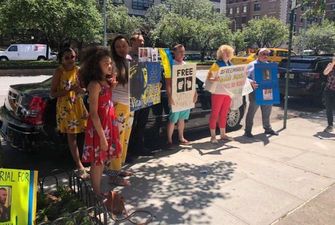 Українці пікетують консульство Італії в Нью-Йорку через ув'язнення Марківа