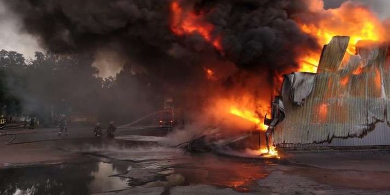 Після масштабної пожежі зафіксовано забруднення повітря в Києві