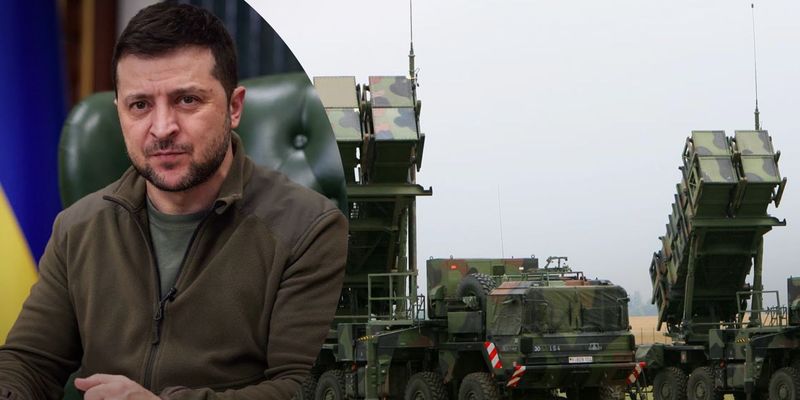 Зеленский указал сколько систем ПВО Patriot нужно для защиты Украины