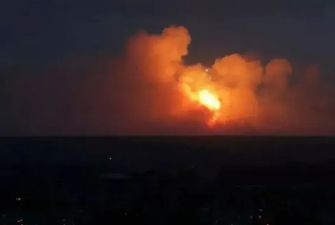 В Ростовской области РФ ночью горела электростанция. ВИДЕО