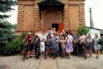 В Кривом Роге православная молодежь совершила велопаломничество