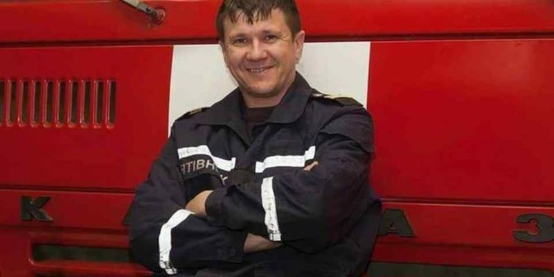 В Одессе погибшего пожарного и преподавателя наградят званием Героя Украины