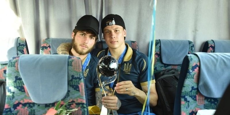 Хавбек сборной Украины по футболу U20 Цитаишвили: Через пару лет осознаем, что мы сделали