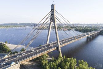 У середу на Північному мосту в Києві частково обмежать рух транспорту