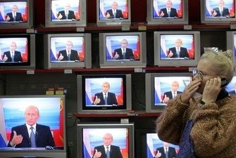 Мовлення телеканалів РФ перервали повідомленням про “ракетний удар” – ЗМІ