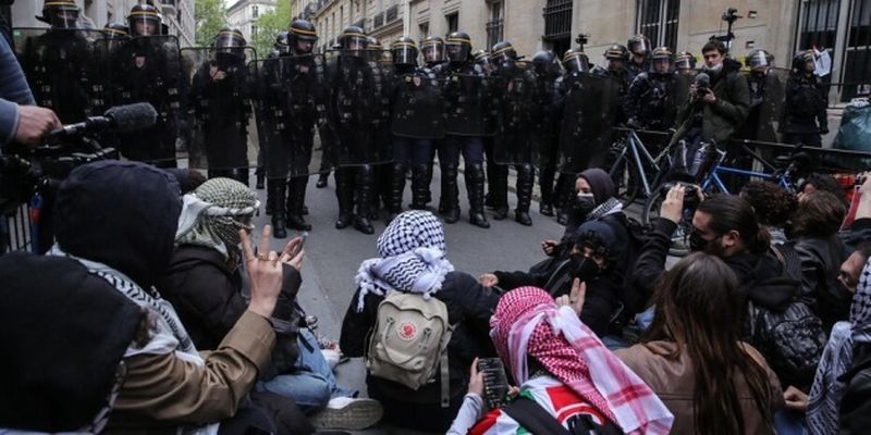 Пропалестинські студенти розблокували престижний паризький університет після угоди з керівництвом