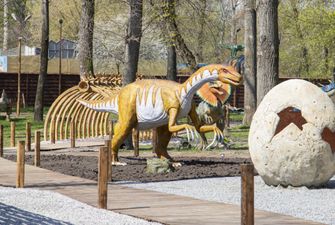 В столичном Гидропарке возобновит работу парк динозавров