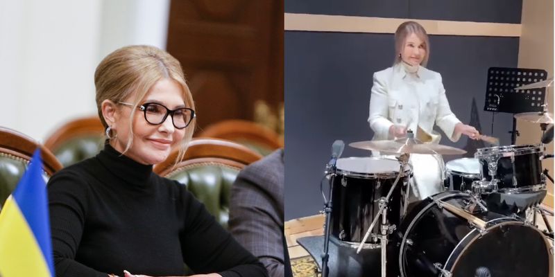 Юлія Тимошенко за барабанами "приймає замовлення на новорічні вечірки": "Дорого!"
