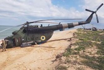 Вертолет ВСУ совершил аварийную посадку