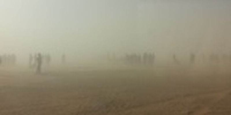 Пылевое облако из Сахары снова накрыло Европу