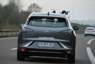 Водородный кроссовер Hyundai поставил невероятный рекорд: фото и видео