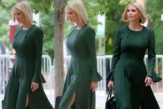 Іванка Трамп одягнула смарагдову сукню Кейт Міддлтон