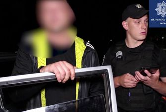В Киеве пьяный водитель зачитал рэп патрульным